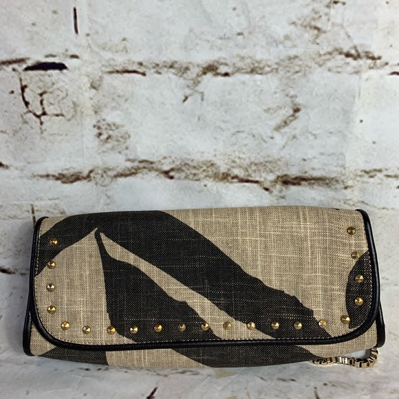 LOFT Zebra Print Burlap Style Texture - Picture 3 of 7